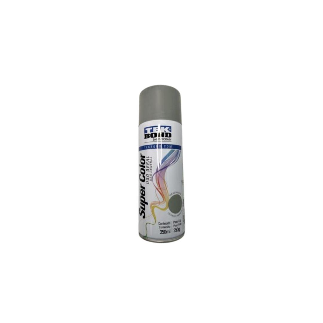 Design sem nome (24) TINTA SPRAY USO GERAL TEK BOND PLATINA 350ML - Imagem 1