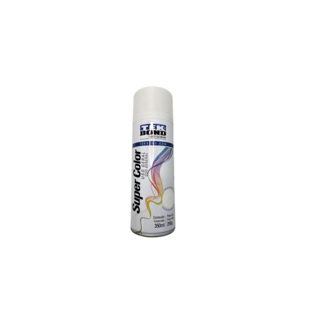 Design sem nome (29) TINTA SPRAY USO GERAL BRANCO FOSCO TEK BOND 350ML - Imagem 1