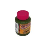 TINTA ACRILEX PVA FOSCA 100ML VERDE OLIVA