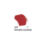 TINTA ACRILEX PVA FOSCA 100ML VERMELHO ESCARLATE - Imagem 2