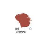 TINTA ACRILEX PVA FOSCA 100ML VERMELHO CERÂMICA - Imagem 2