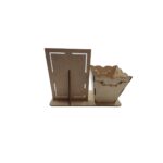 PORTA CANETA E FOTO 10X15CM COM NOME - Imagem 2